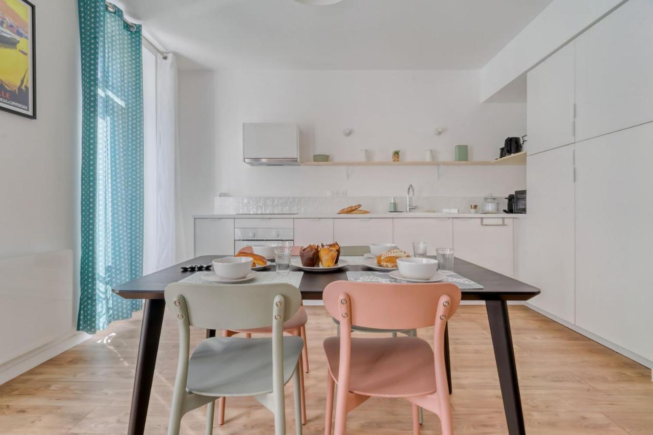 O'Dock - Bel Appartement Dans Le Quartier Des Docks Et De La Joliette Marseille Kültér fotó